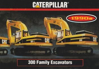 1993-94 TCM Caterpillar #89 300 Family Excavators Front
