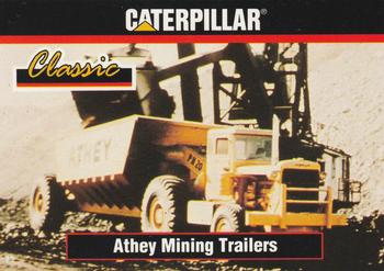 1993-94 TCM Caterpillar #96 Athey Mining Trailers Front