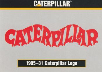 1993-94 TCM Caterpillar #110 1905-31 Caterpillar Logo Front
