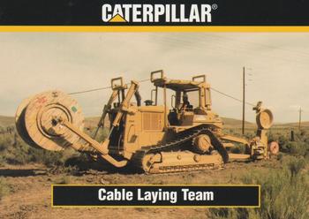 1993-94 TCM Caterpillar #112 Cable Laying Team Front