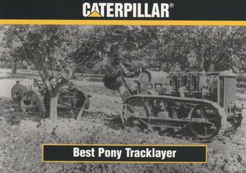 1993-94 TCM Caterpillar #120 Best Pony Tracklayer Front