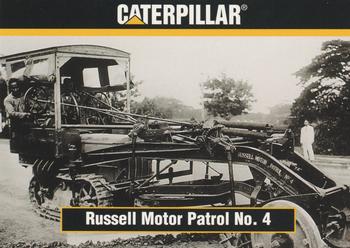 1993-94 TCM Caterpillar #125 Russell Motor Patrol No. 4 Front