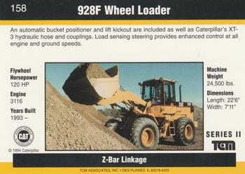 1993-94 TCM Caterpillar #158 928F Wheel Loader Back