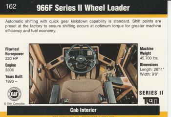 1993-94 TCM Caterpillar #162 966F Series II Wheel Loader Back