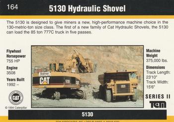 1993-94 TCM Caterpillar #164 5130 Hydraulic Shovel Back