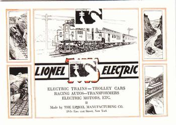 1998 DuoCards Lionel Greatest Trains #5 1915  1915 Catalog Front