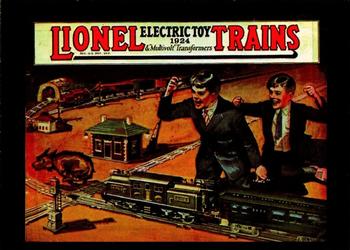 1997 DuoCards Lionel Legendary Trains #12 1920s Catalog Art Front