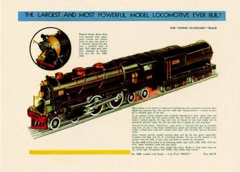 1997 DuoCards Lionel Legendary Trains #16 400E Blue Comet 1931 Front