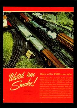 1997 DuoCards Lionel Legendary Trains #34 Locomotive Smoke 1946 Front