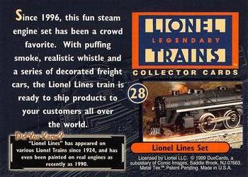 Lionel Electric Trains Legendary Collector Cards