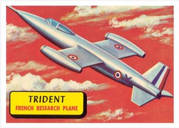 1957 Topps Planes (R707-2) #17 Trident Front