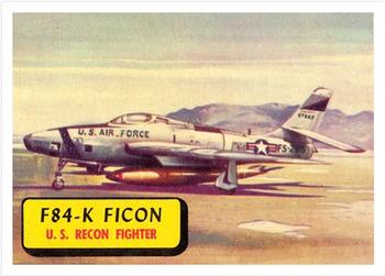 1957 Topps Planes (R707-2) #23 RF-84K 