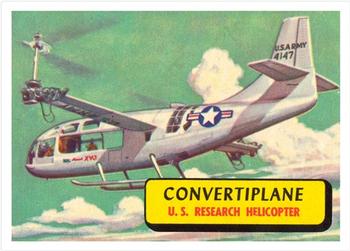 1957 Topps Planes (R707-2) #31 Convertiplane Front