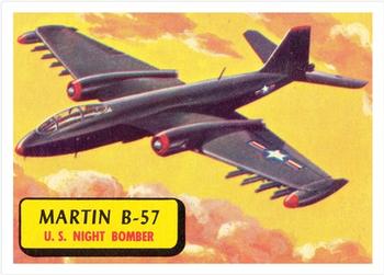 1957 Topps Planes (R707-2) #50 Martin B-57 Front