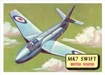1957 Topps Planes (R707-2) #80 Mk-7 Swift Front