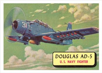 1957 Topps Planes (R707-2) #93 AD-5 Skyraider Front