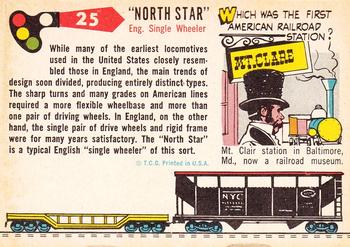 1955 Topps Rails & Sails #25 