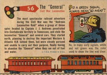 1955 Topps Rails & Sails #56 