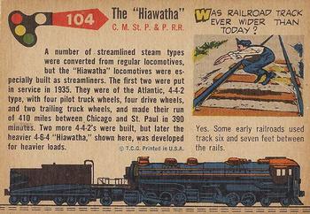 1955 Topps Rails & Sails #104 The 