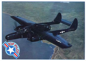 1989-00 Top Pilot #34 P-61B Black Widow Front