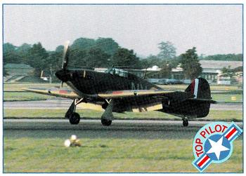 1989-00 Top Pilot #41 Hawker Hurricane Mark 1 Front