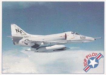 1989-00 Top Pilot #9 A-4 Skyhawk Front