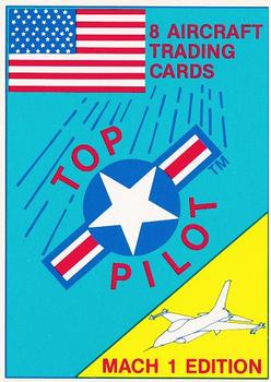 1989-00 Top Pilot #16 Mach 1 Cover Card Front