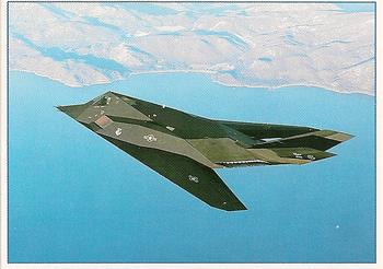 1989-00 Top Pilot #56 F-117A Stealth Fighter Front
