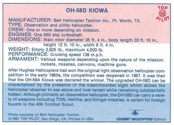 1989-00 Top Pilot #68 OH-58D Kiowa Back
