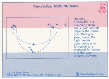 1989-00 Top Pilot #103 Missing Man Back