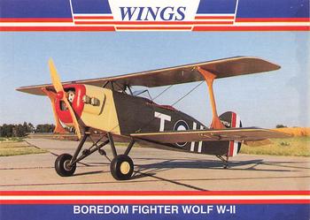 1991 CRT Wings #3 Boredom Fighter Wolf W-II Front