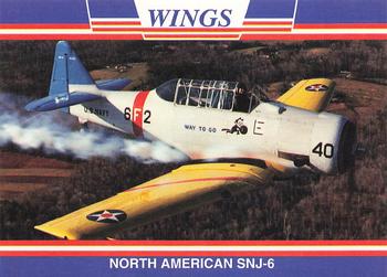 1991 CRT Wings #9 North American SNJ-6 Front