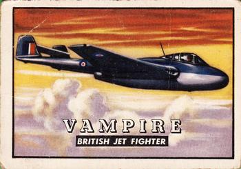 1952 Topps Wings Friend or Foe (R707-4) #11 Vampire Front