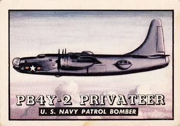1952 Topps Wings Friend or Foe (R707-4) #14 PB4Y-2 Privateer Front