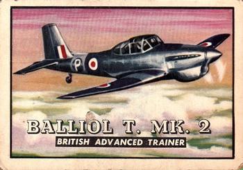 1952 Topps Wings Friend or Foe (R707-4) #17 Balliol T. Mk. 2 Front