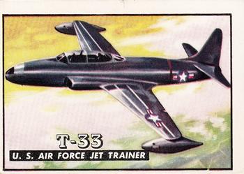 1952 Topps Wings Friend or Foe (R707-4) #1 T-33 Front