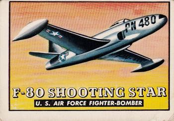 1952 Topps Wings Friend or Foe (R707-4) #26 F-80 Shooting Star Front