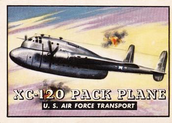 1952 Topps Wings Friend or Foe (R707-4) #3 XC-120 Pack Plane Front