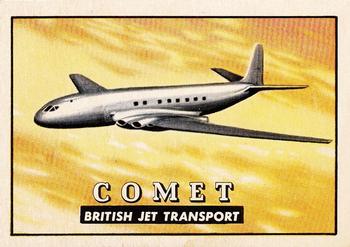 1952 Topps Wings Friend or Foe (R707-4) #55 Comet Front
