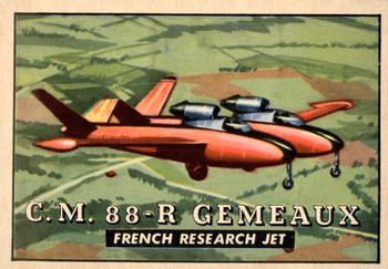 1952 Topps Wings Friend or Foe (R707-4) #182 CM 88-R Gemeaux Front