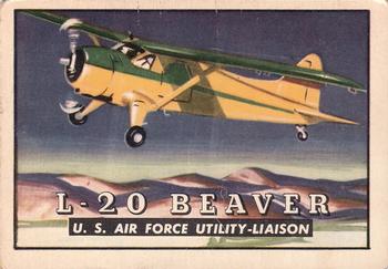 1952 Topps Wings Friend or Foe (R707-4) #62 L-20 Beaver Front
