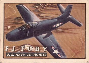 1952 Topps Wings Friend or Foe (R707-4) #63 FJ Fury Front