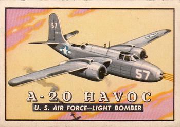 1952 Topps Wings Friend or Foe (R707-4) #67 A-20 Havoc Front