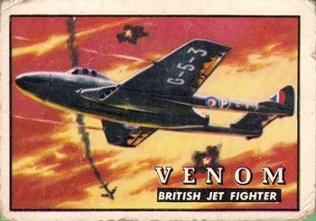 1952 Topps Wings Friend or Foe (R707-4) #72 Venom Front