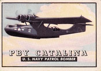 1952 Topps Wings Friend or Foe (R707-4) #7 PBY Catalina Front