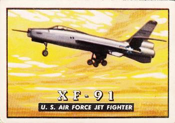 1952 Topps Wings Friend or Foe (R707-4) #9 XF-91 Front