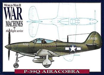 1993 The Richards Group World War II War Machines #2 Bell P-39Q Airacobra Front