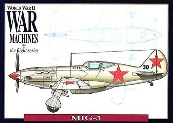 1993 The Richards Group World War II War Machines #45 Mikoyan Gurevich MiG-3 Front
