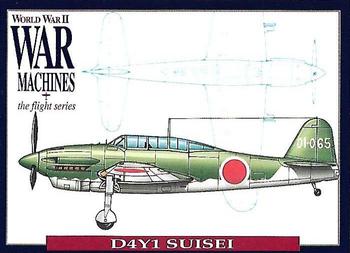 1993 The Richards Group World War II War Machines #73 Yokosuka D4Y1 Suisei Front