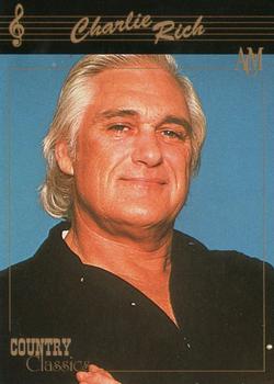 1992 Collect-A-Card Country Classics #10 Charlie Rich Front